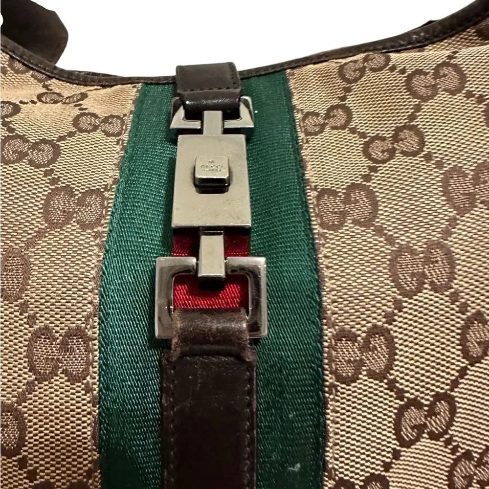 Gucci web Gg jackie bag - Picture 7 of 11